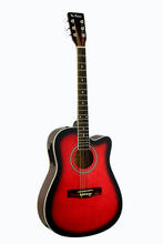 Load image into Gallery viewer, De Rosa USA Cutaway Acoustic-Electric Dreadnought Guitar Matte Finish-(6757583323330)
