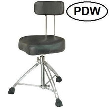 Load image into Gallery viewer, PDW DRUMS DG-6 Ergo-Rider Style Pro Drum Throne With Backrest
