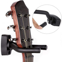 Load image into Gallery viewer, Instrument Wall Hanger - Fits All Instruments Guitars, Bass, Mandolin, Banjo, Ukulele

